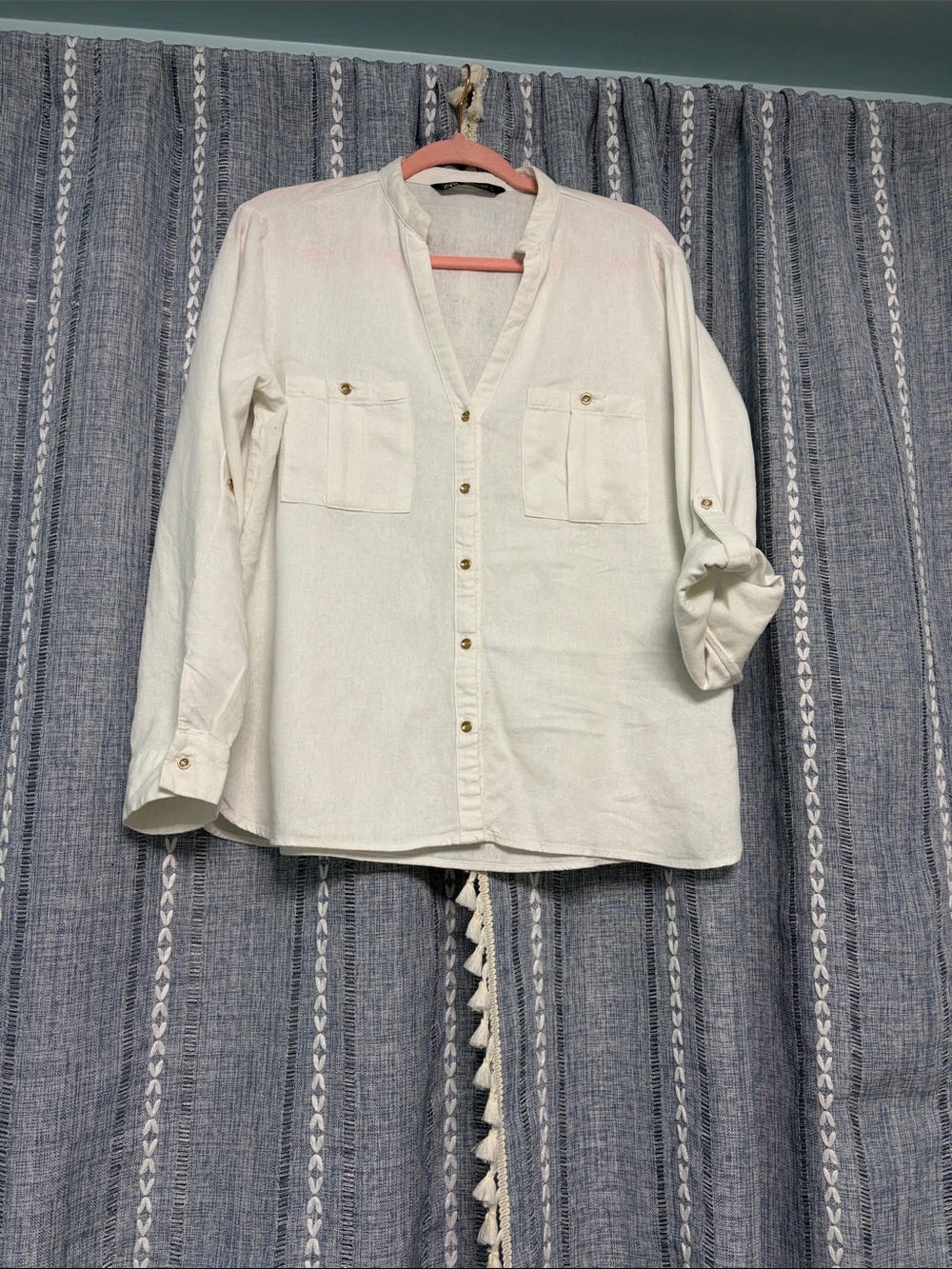 Zara Linen Top